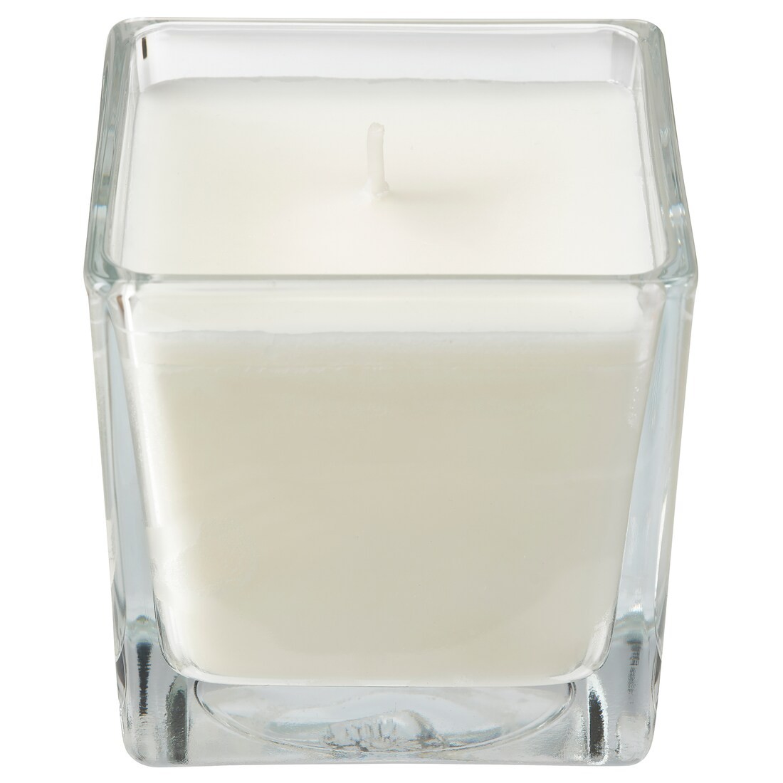 IKEA FRAMFÄRD ФРАМФЕРД Ароматична свічка у склі, свіжа білизна / білий, 8 см 70496785 704.967.85