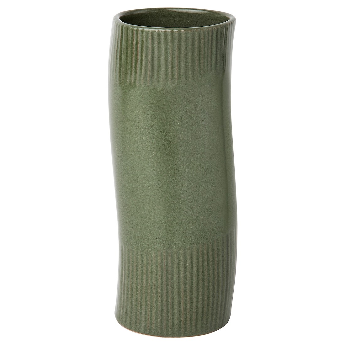 IKEA FRÖDD ваза, темно-зелений, 21 см 60581821 605.818.21