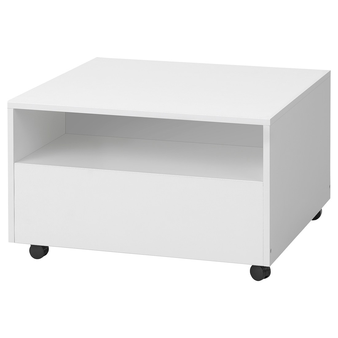 IKEA GARNANÄS журнальний столик, білий, 65x65 см 10555099 105.550.99