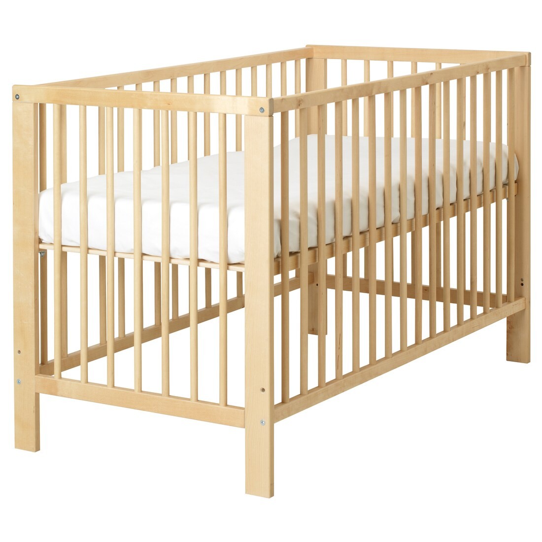 IKEA GULLIVER ГУЛЛІВЕР Ліжко для немовлят, береза, 60x120 см 40549747 | 405.497.47