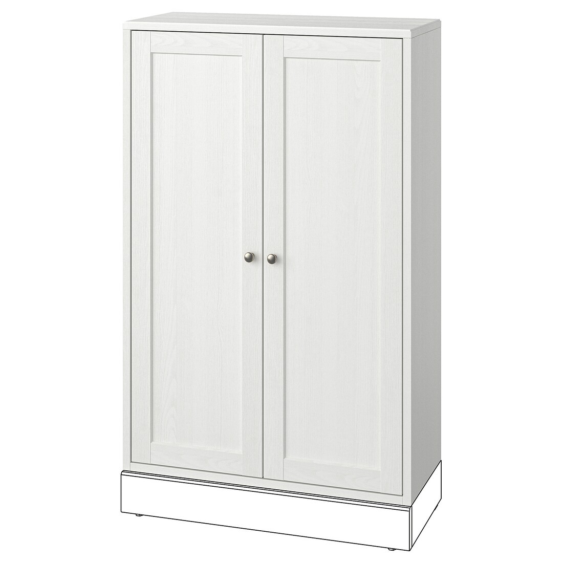 IKEA HAVSTA шафа, білий, 81x35x123 см 50529249 | 505.292.49