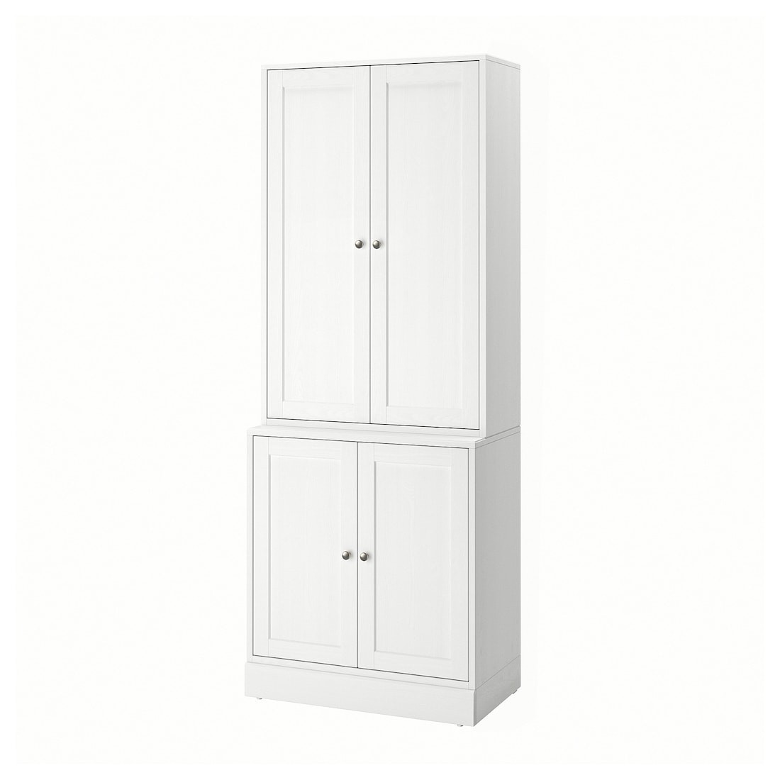 IKEA HAVSTA комбінація д/зберіган з дверцятами, білий, 81x47x212 см 59534755 | 595.347.55