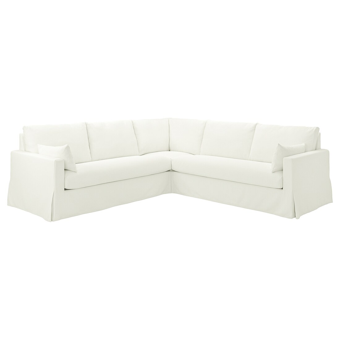 IKEA HYLTARP 4-місний кутовий диван, Халларп білий 19489566 194.895.66