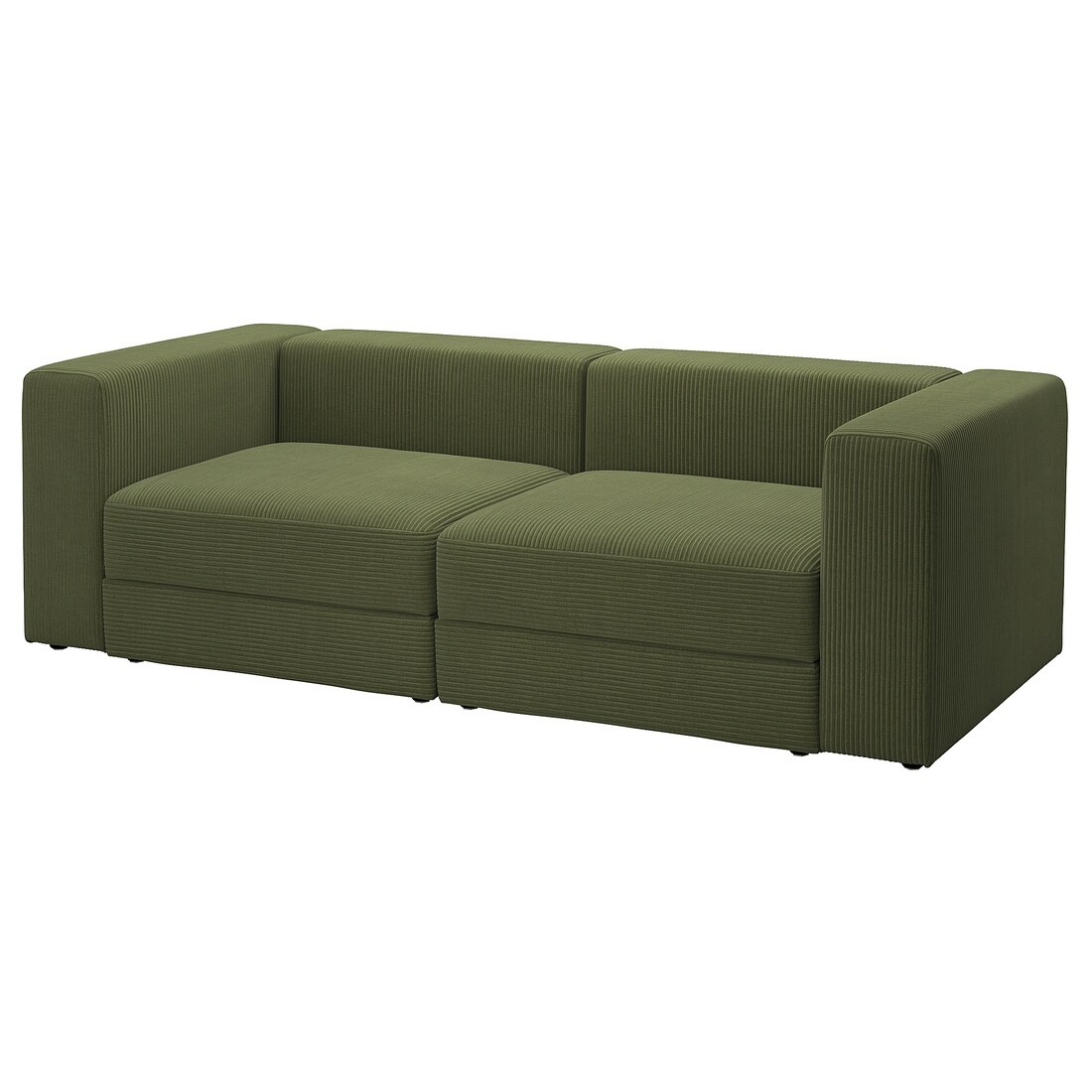 IKEA JÄTTEBO Модульний диван, 3-місний, Samsala темний жовто-зелений 69485127 694.851.27