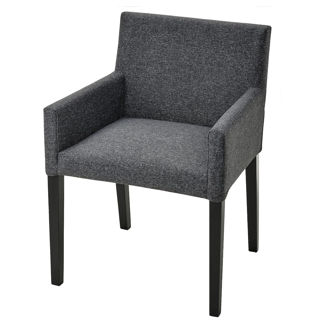 IKEA MÅRENÄS Чохол на стілець, темно-сірий / Gunnared 00559776 | 005.597.76