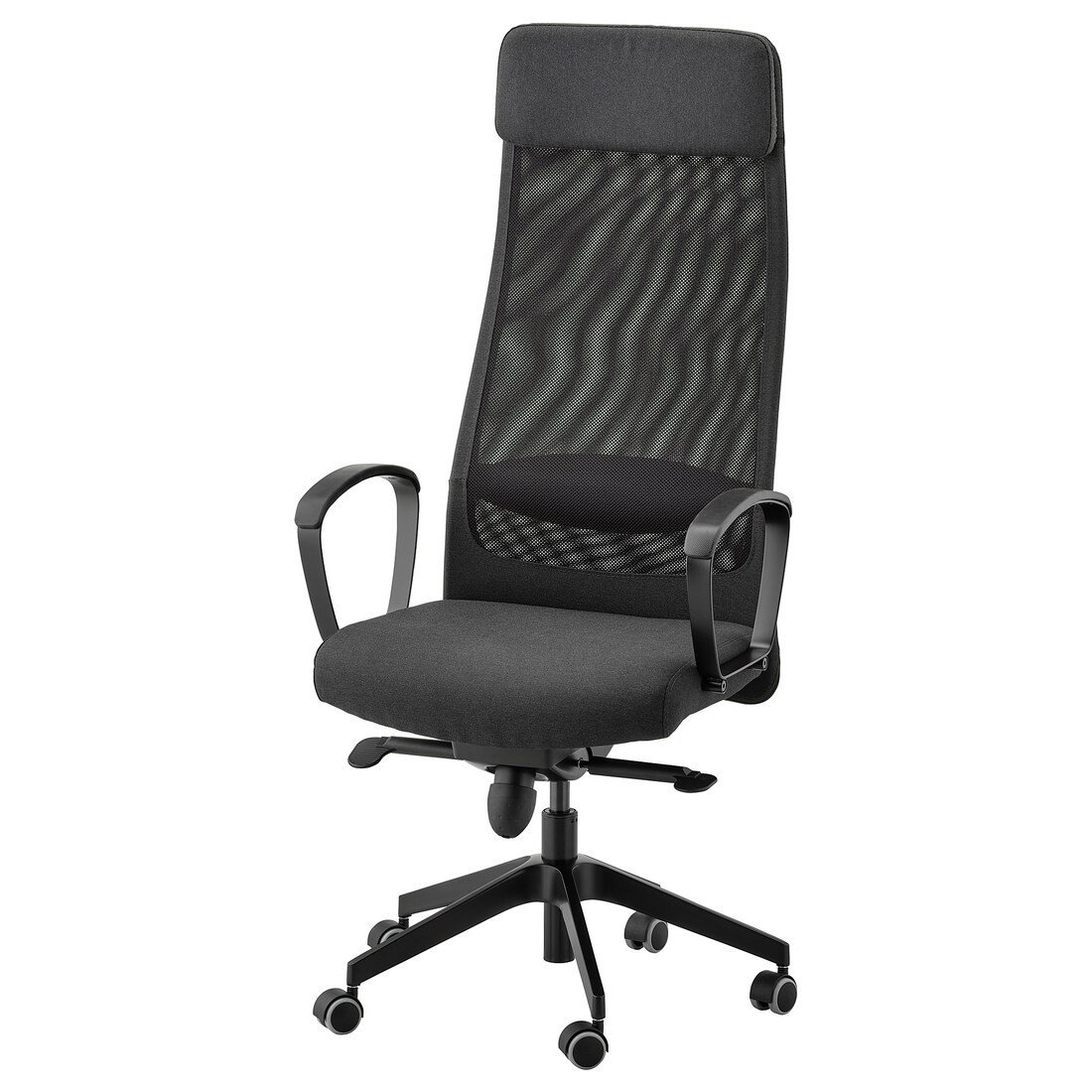 IKEA MARKUS МАРКУС Офісне крісло, Vissle темно-сірий 70261150 | 702.611.50