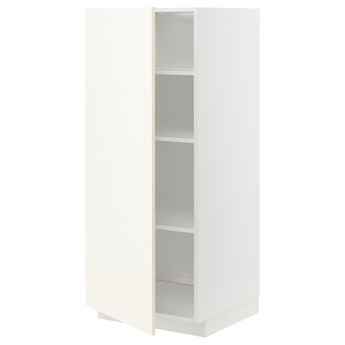 IKEA METOD МЕТОД Висока шафа з полицями, білий / Vallstena білий, 60x60x140 см 79507317 | 795.073.17