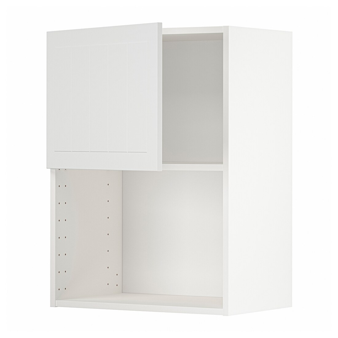 IKEA METOD МЕТОД Навісна шафа для НВЧ-печі, білий / Stensund білий, 60x80 см 39455344 394.553.44
