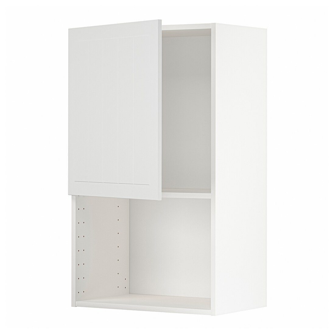 IKEA METOD МЕТОД Навісна шафа для НВЧ-печі, білий / Stensund білий, 60x100 см 89463167 894.631.67