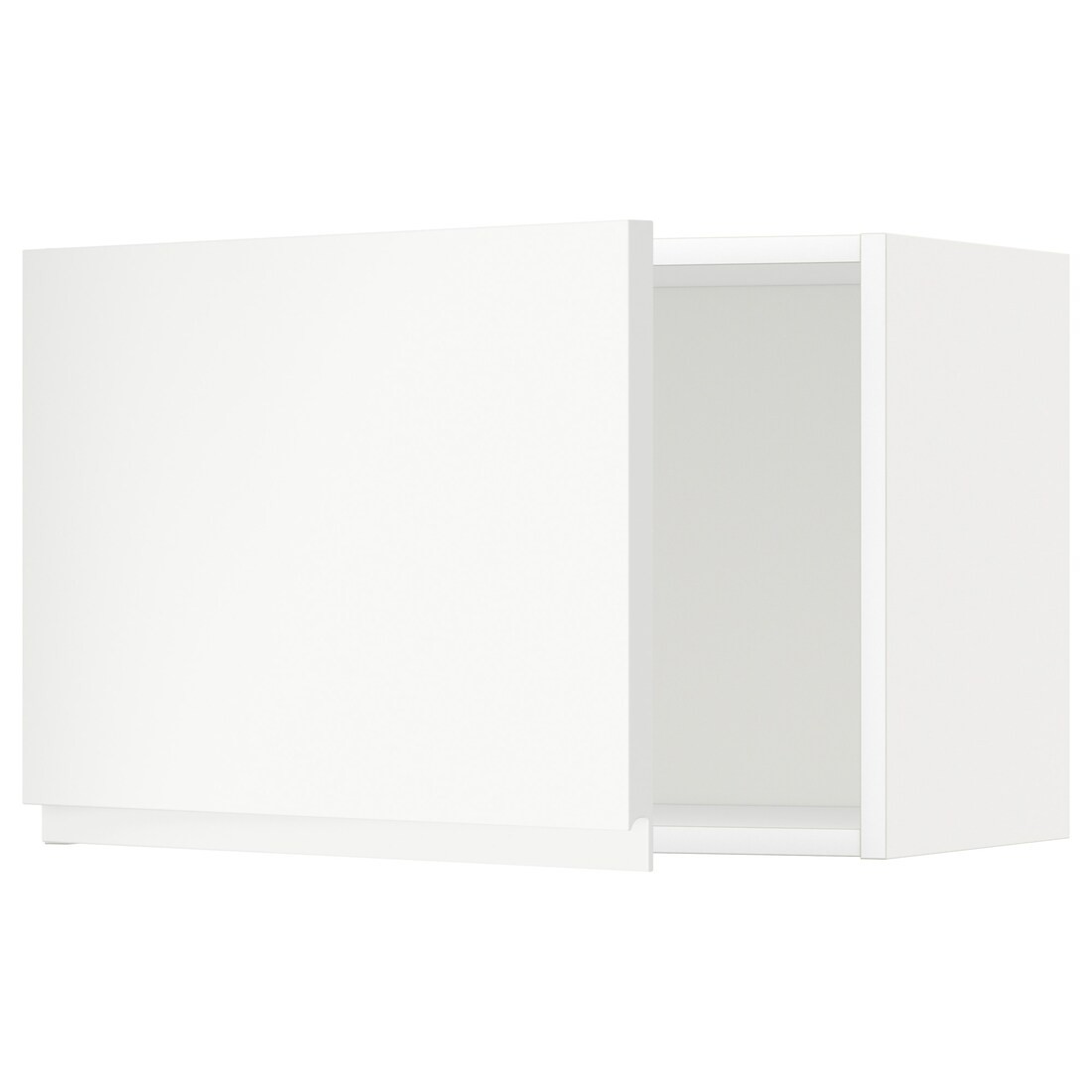IKEA METOD МЕТОД Настінна шафа, білий / Voxtorp матовий білий, 60x40 см 39467525 394.675.25