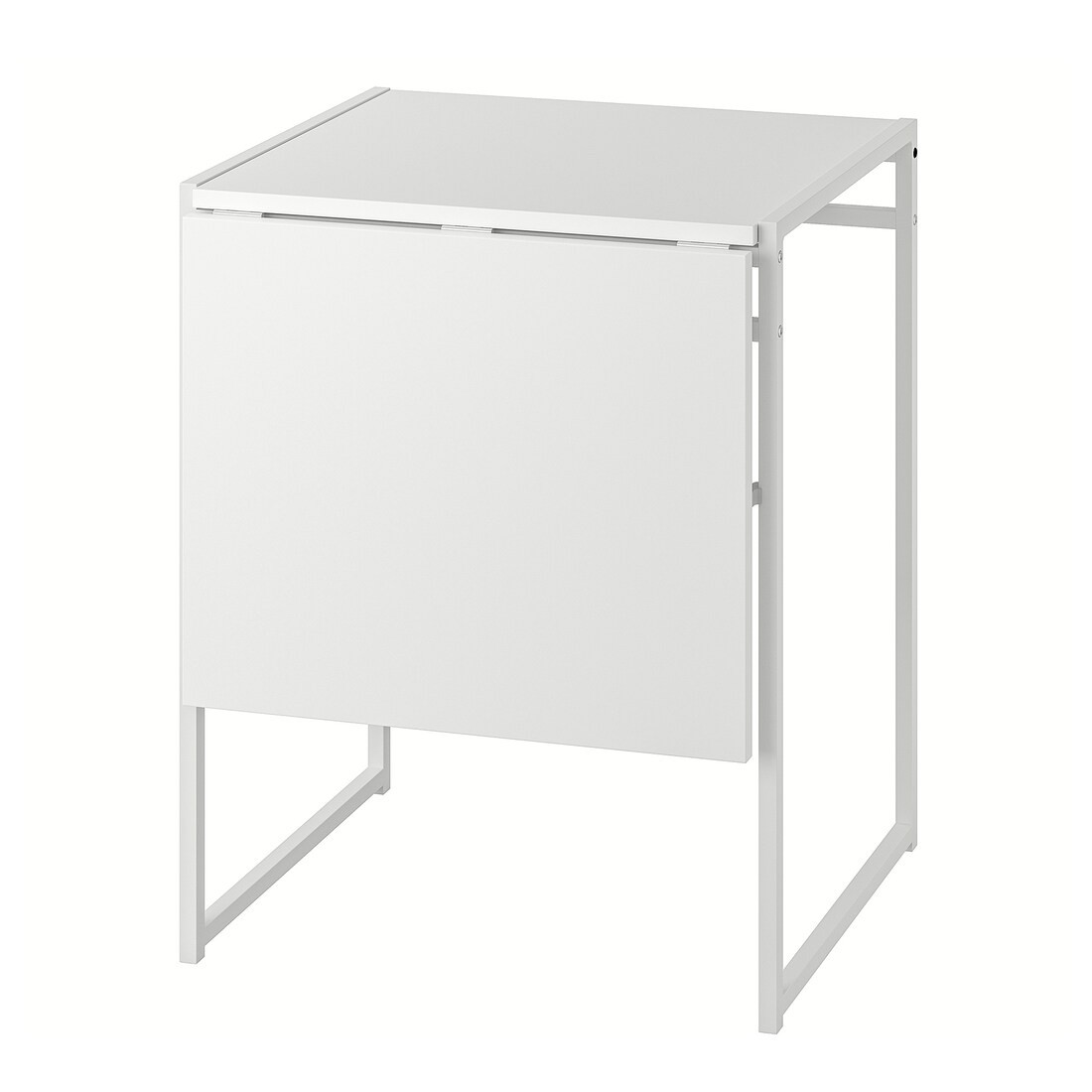 IKEA MUDDUS Стіл із відкидною стільницею, білий, 48/92x60 см 10160074 | 101.600.74