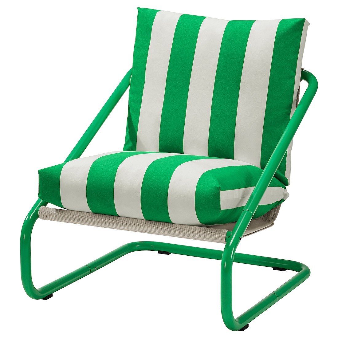 IKEA ÖNNESTAD крісло, Радбин білий / зелений 09554468 095.544.68