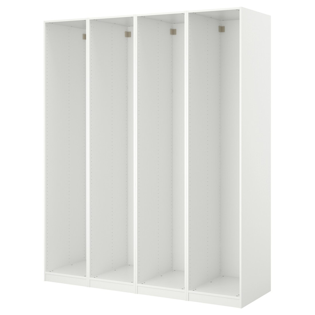 IKEA PAX ПАКС 4 каркаси гардеробів, білий, 200x35x236 cм 49895451 498.954.51
