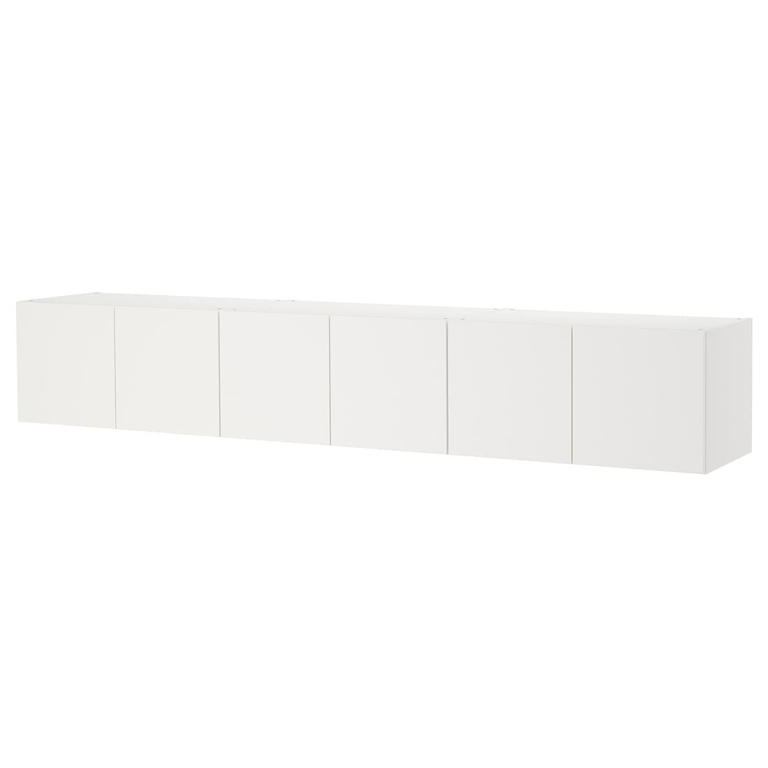 IKEA PLATSA ПЛАТСА Настінна шафа, білий / Fonnes білий, 240x42x40 см 89325374 | 893.253.74
