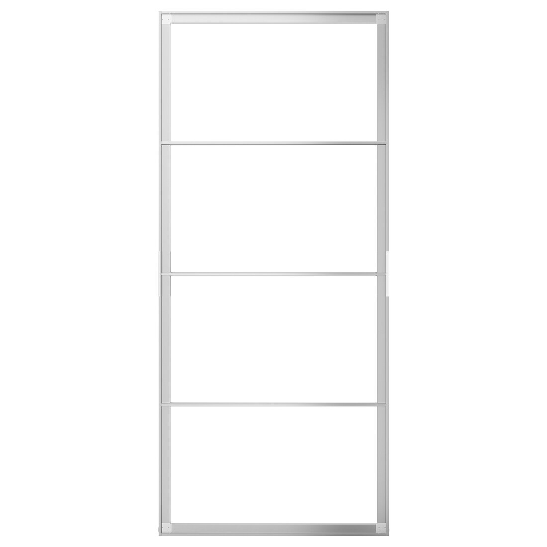 IKEA SKYTTA Рама розсувних дверей, алюміній, 102x231 см 90497736 | 904.977.36