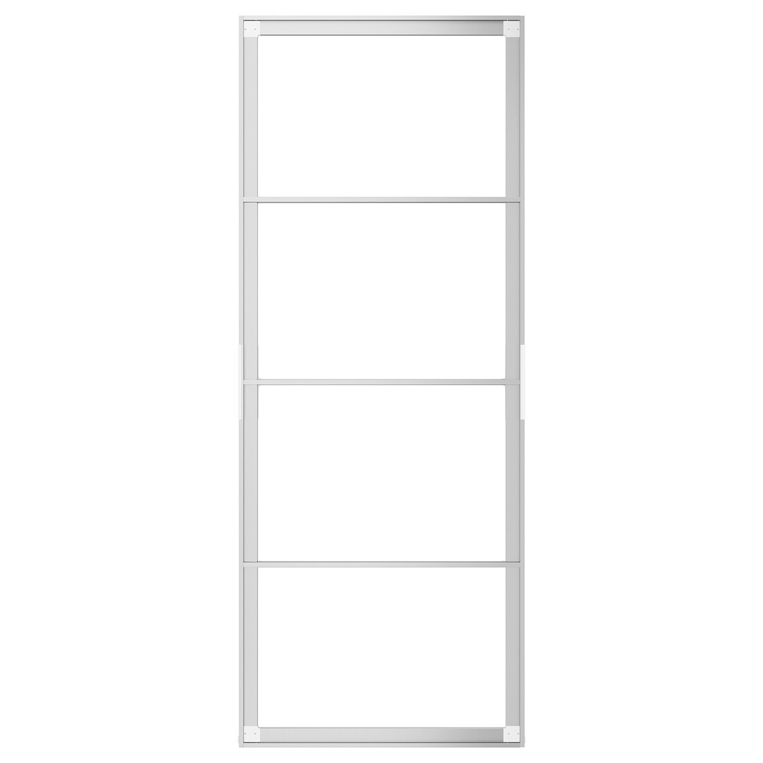 IKEA SKYTTA Рама розсувних дверей, алюміній, 77x196 см 00497726 004.977.26