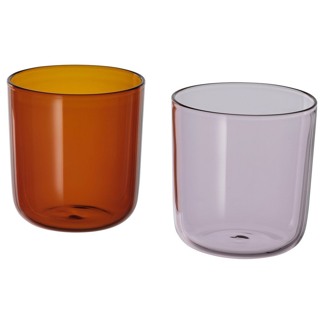 IKEA TESAMMANS склянка, світло-рожевий / коричневий, 30 cl 30568958 305.689.58