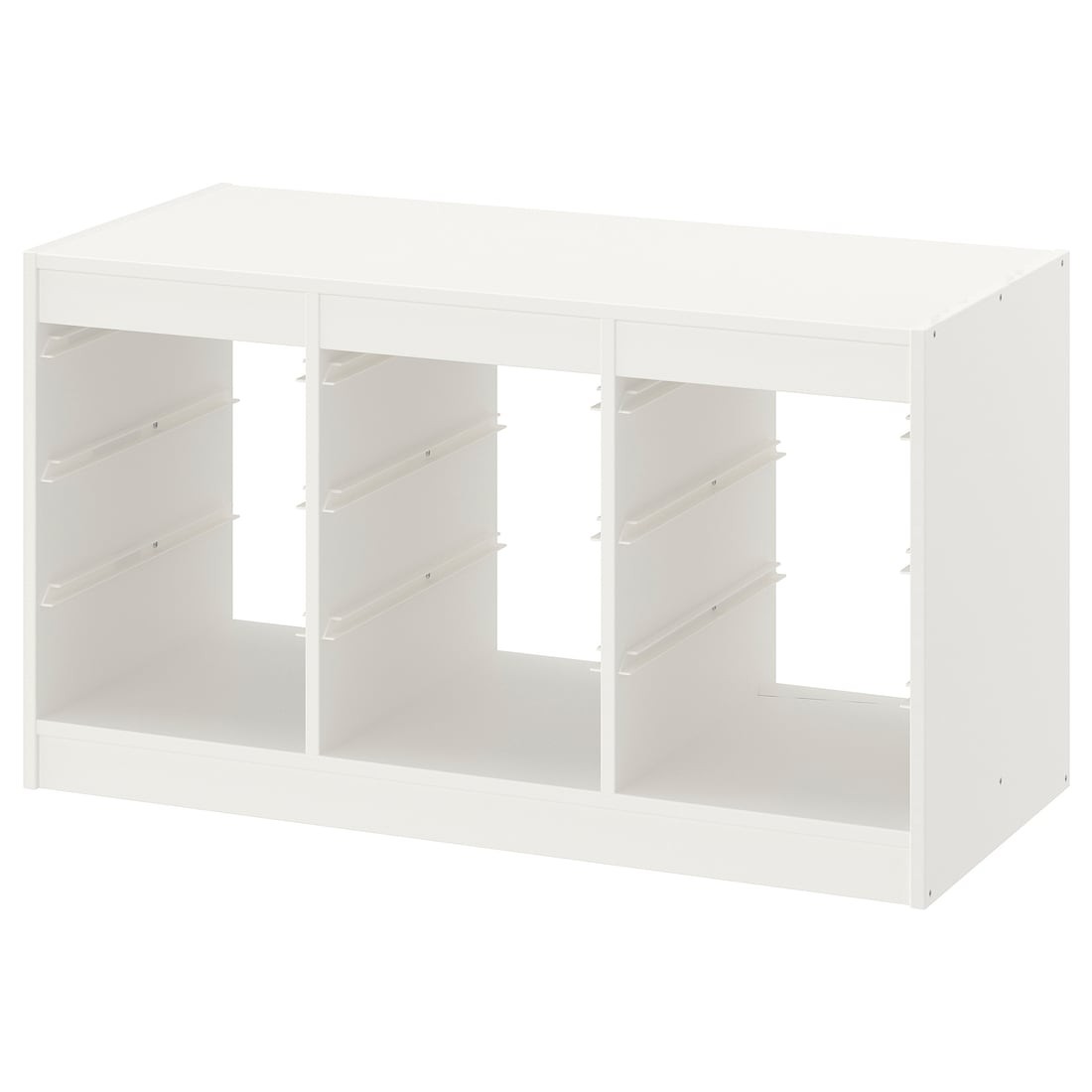 IKEA TROFAST ТРУФАСТ Каркас, білий, 99x44x56 см 80153800 | 801.538.00