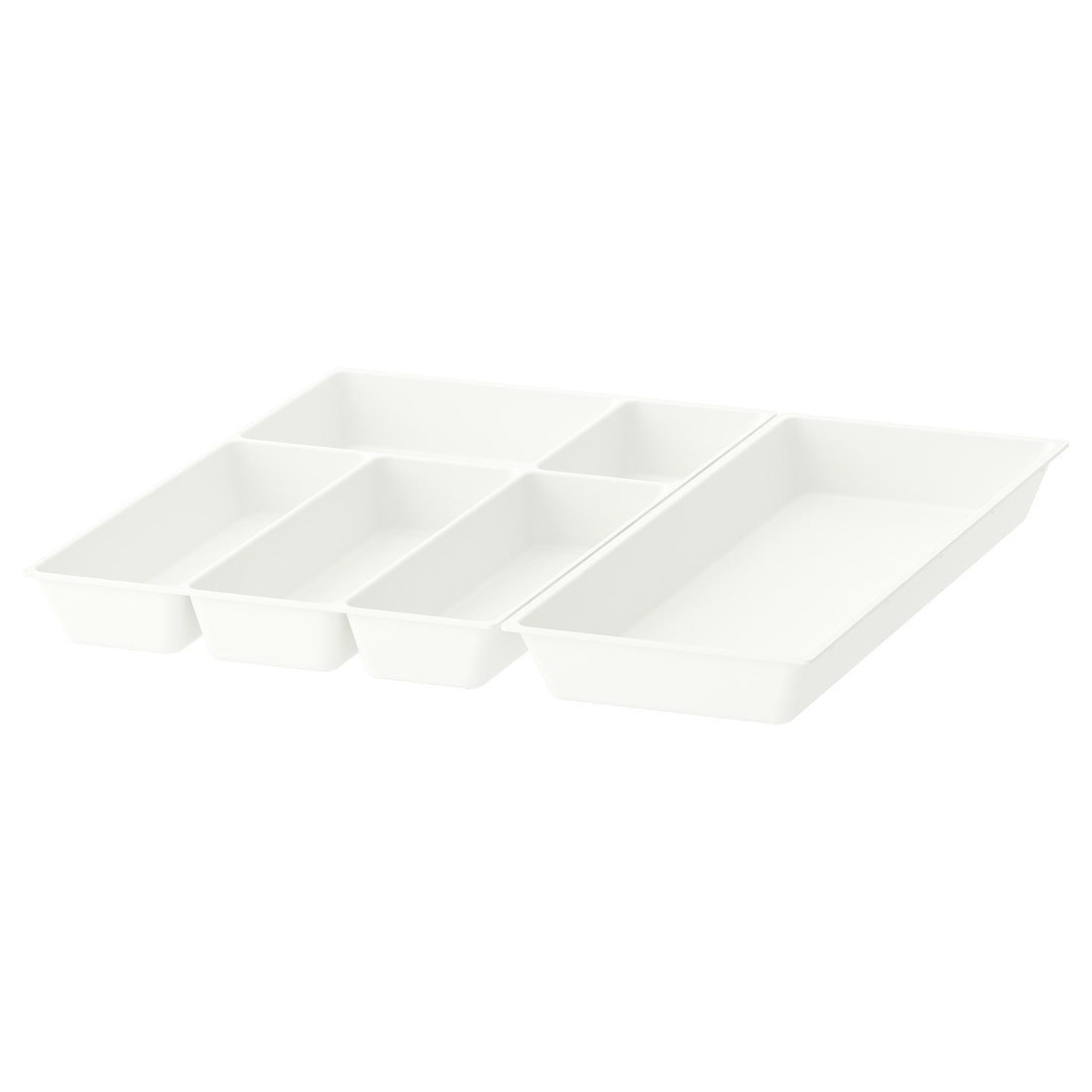 IKEA UPPDATERA УППДАТЕРА Лоток для столових приборів / лоток кухонного приладдя, білий, 52x50 см 09500791 095.007.91