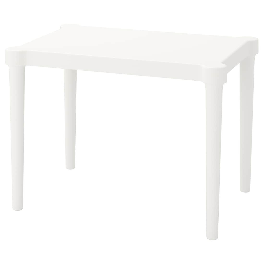 IKEA UTTER УТТЕР Стіл дитячий, для дому / вулиці / білий 60357737 | 603.577.37