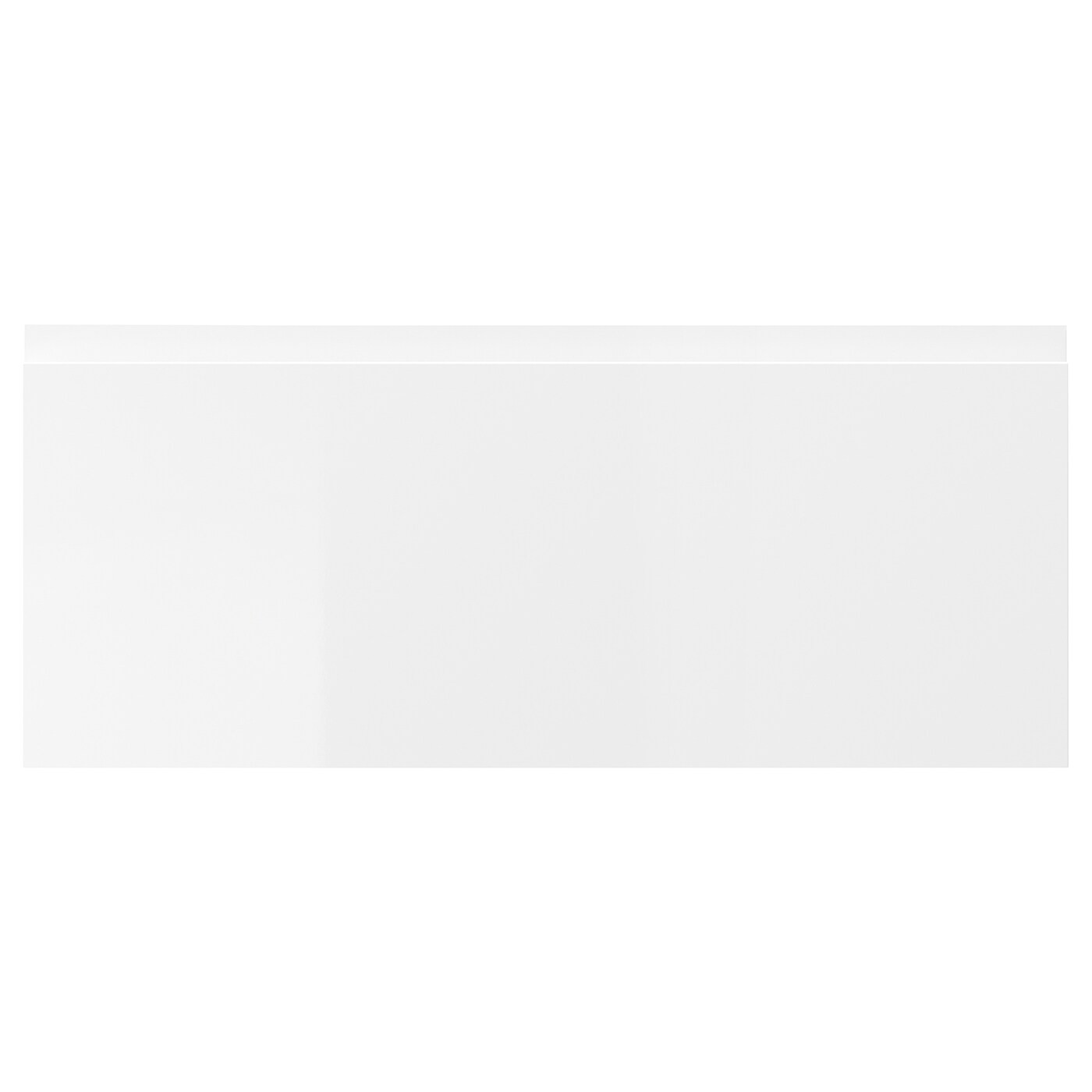 IKEA VÄSTERVIKEN ВЕСТЕРВІКЕН Фронтальна панель для шухляди антрацит, глянцевий білий, 60x26 см 80487889 804.878.89