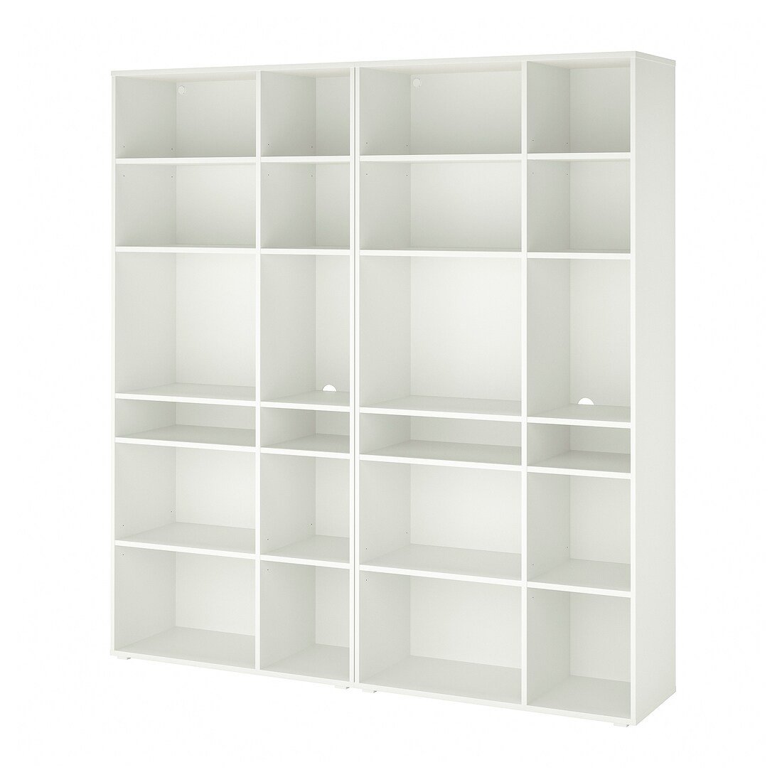 IKEA VIHALS Комбінація стелажів, білий, 190x37x200 cм 69440600 | 694.406.00