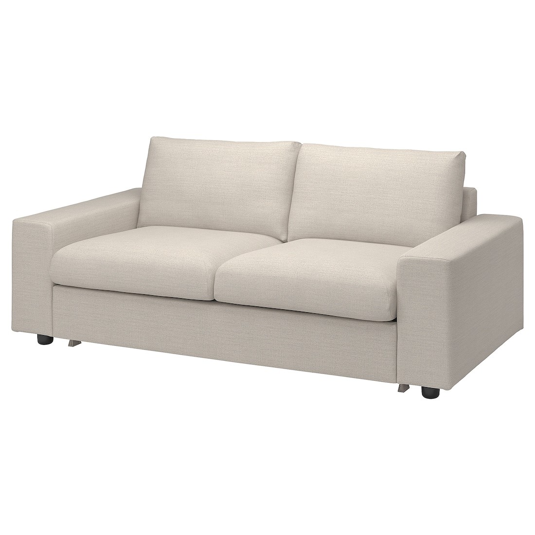 IKEA VIMLE ВІМЛЕ Чохол на 2-місний диван-ліжко, з широкими підлокітниками / Gunnared бежевий 89400599 894.005.99