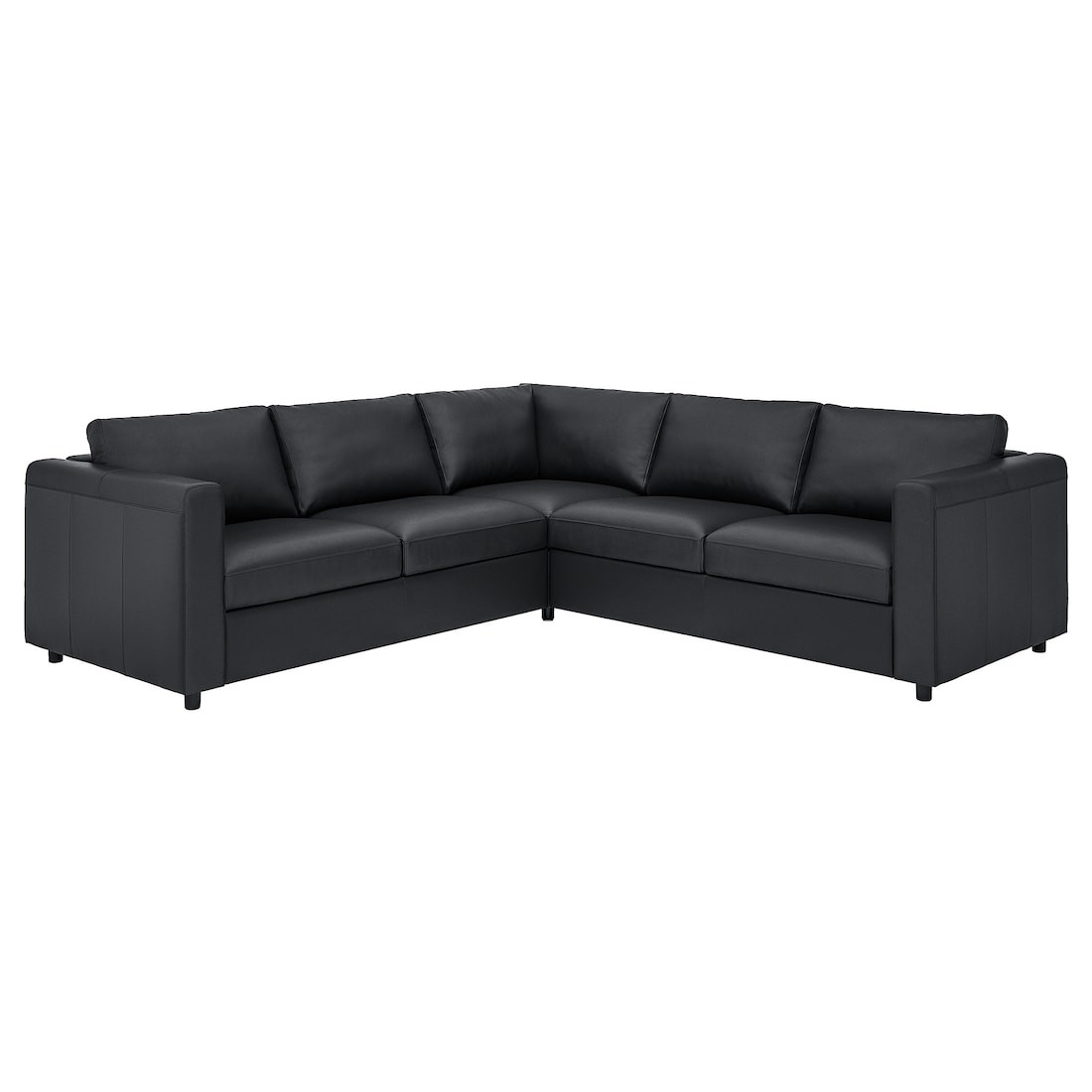 IKEA VIMLE ВІМЛЕ 4-місний кутовий диван, Grann / Bomstad чорний 79306719 793.067.19