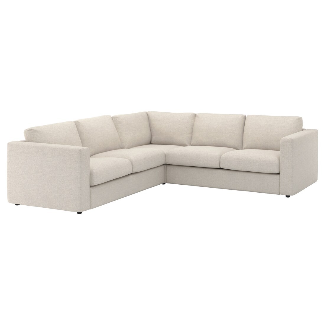 IKEA VIMLE ВІМЛЕ 4-місний кутовий диван, Gunnared бежевий 29399476 | 293.994.76