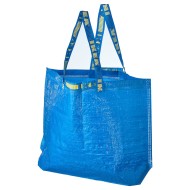 IKEA FRAKTA ФРАКТА Середня сумка, блакитний, 45x18x45 см/36 л | 603.017.07