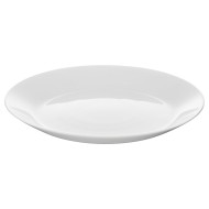 IKEA OFTAST ОФТАСТ Тарілка десертна, білий, 19 см | 603.189.39