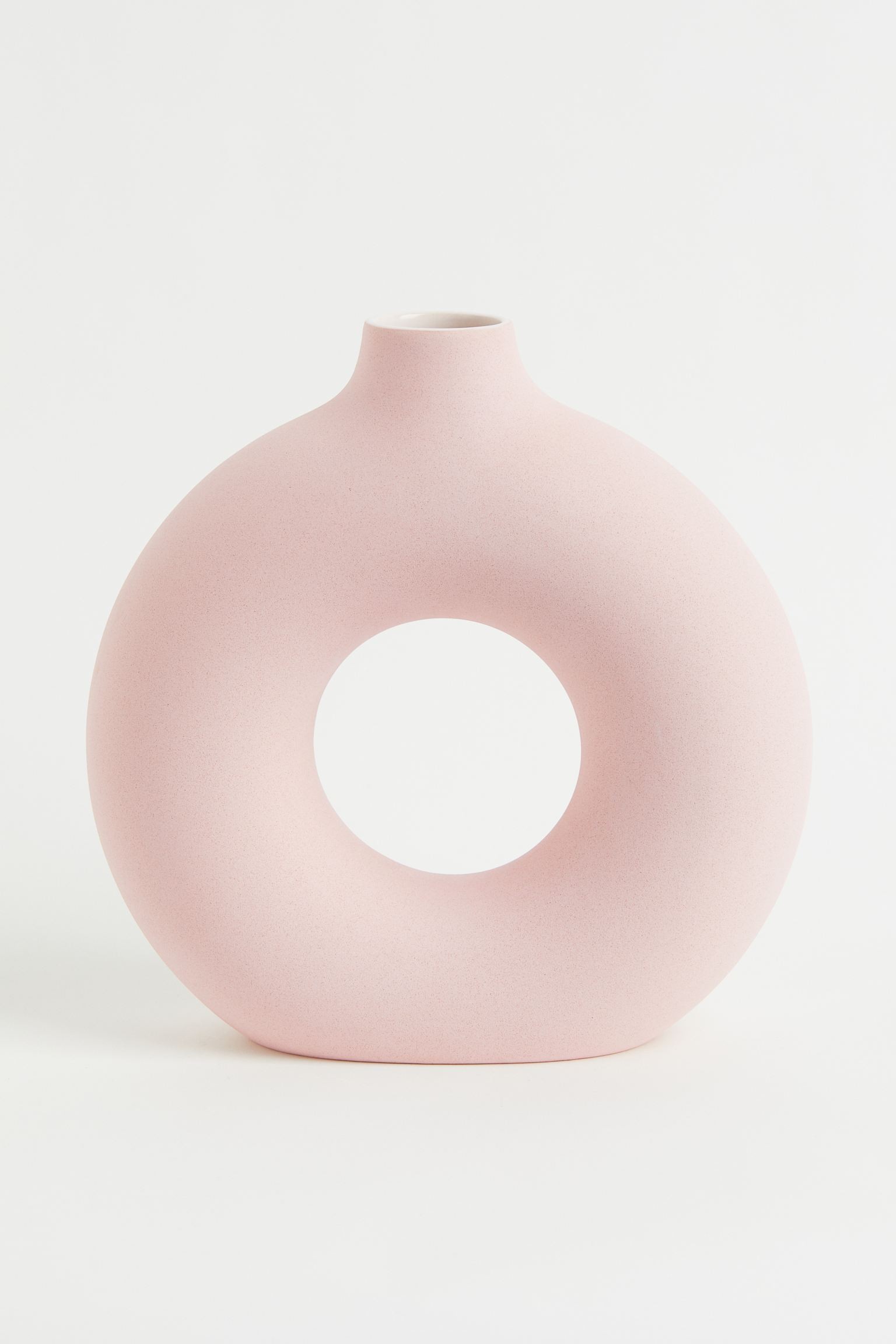 Велика керамічна ваза, античний рожевий