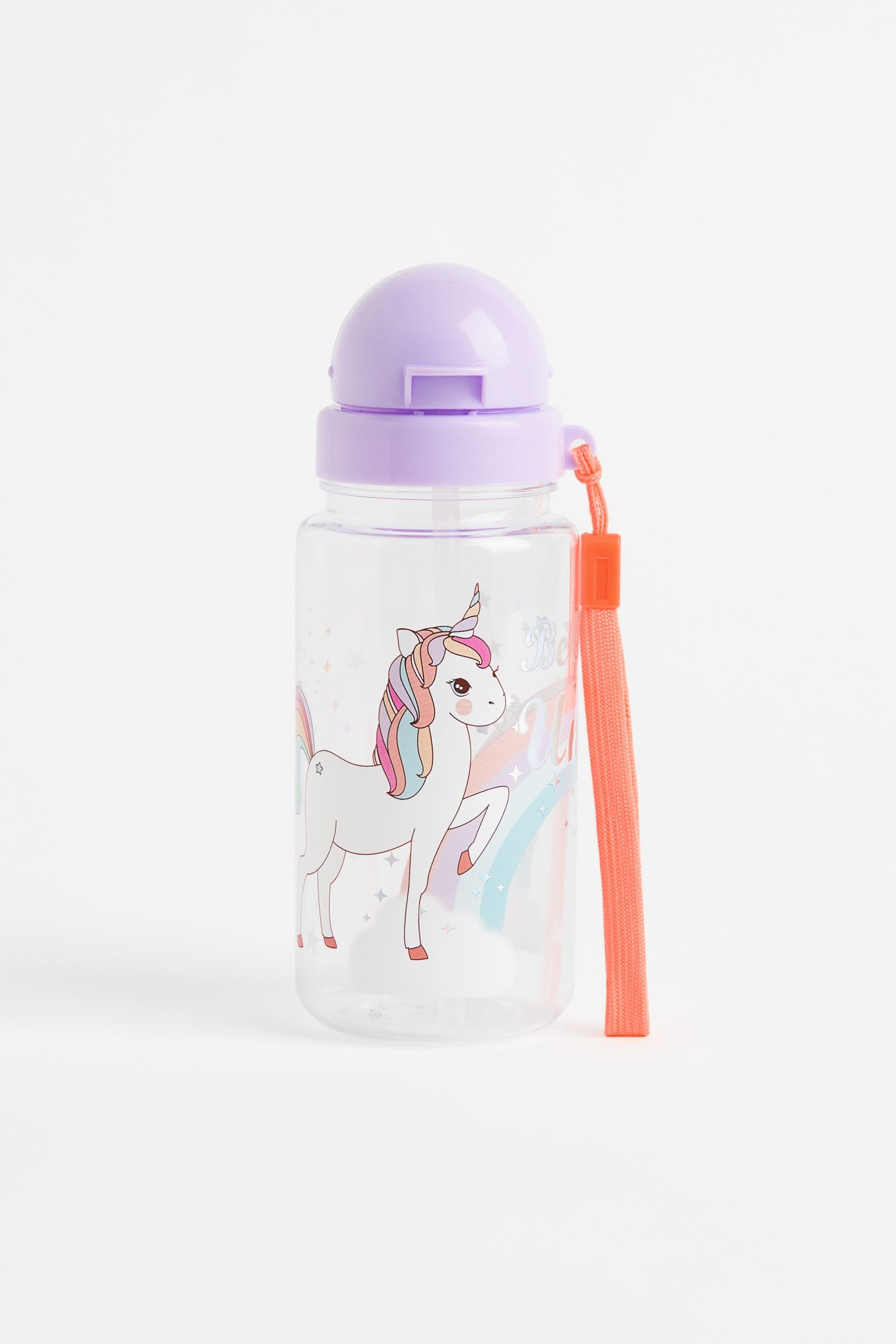 Пляшка, Світло-фіолетовий/єдиноріг