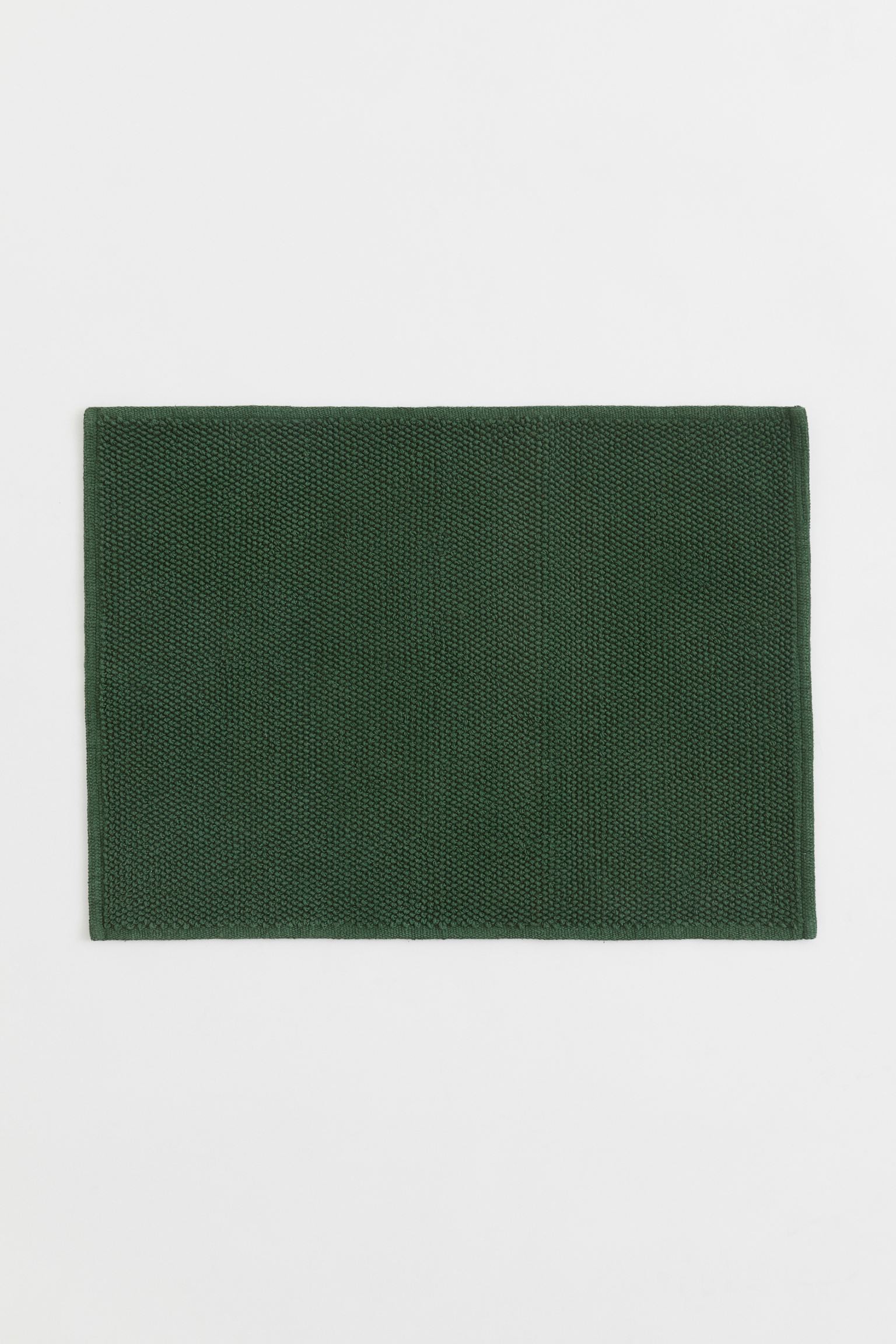 Бавовняний килимок для ванної, Темно-зелений ліс, 50x70