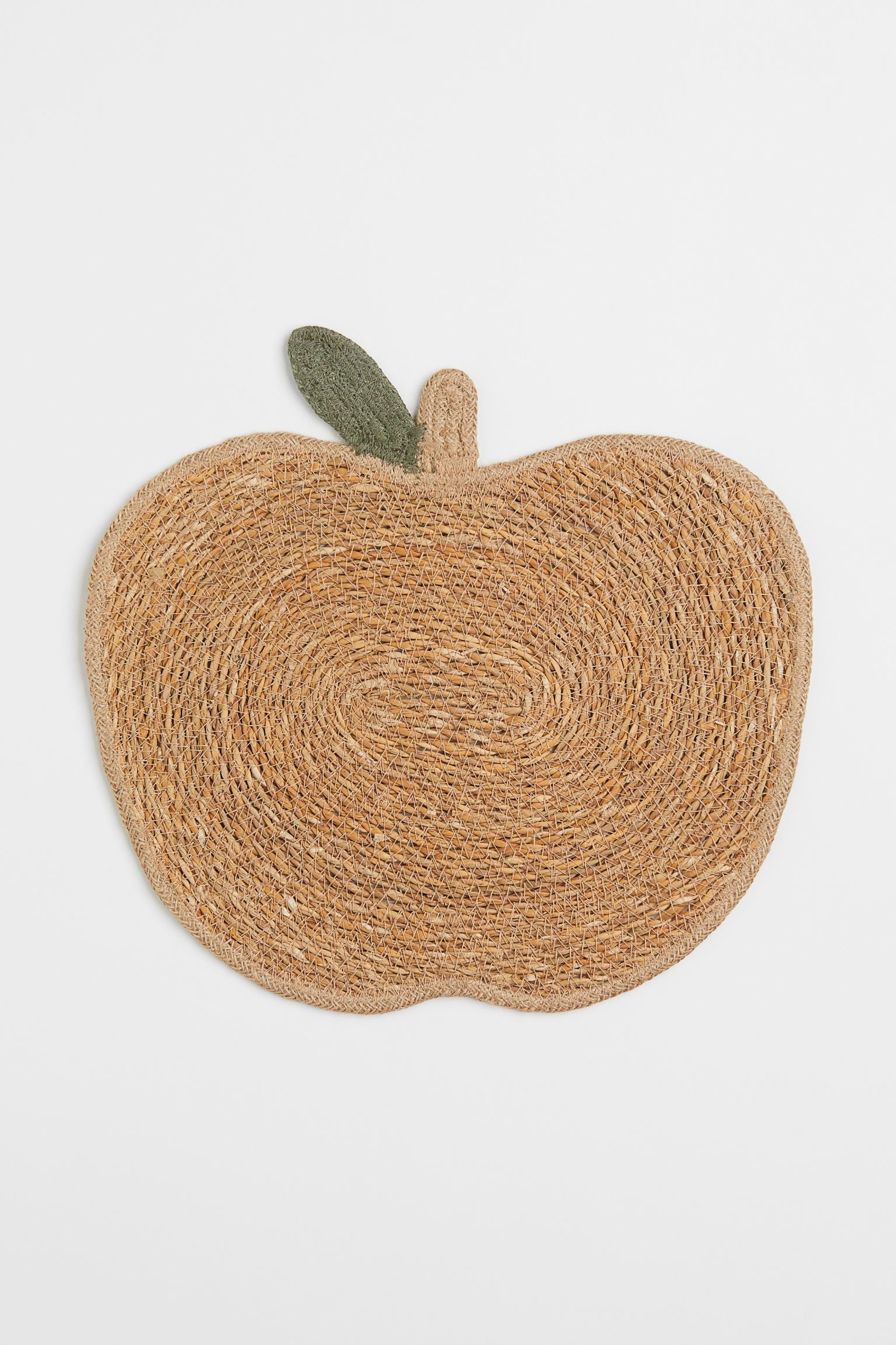 Підкладка під прибори у вигляді яблука, Бежевий/Яблуко