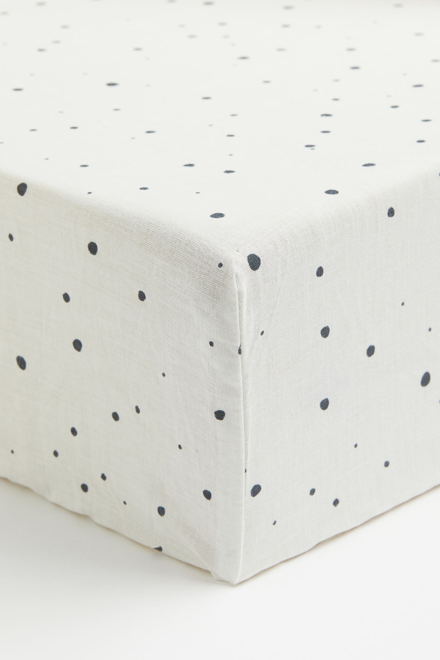 Чохол для пеленального килимка, Білий/крапки, 50x70