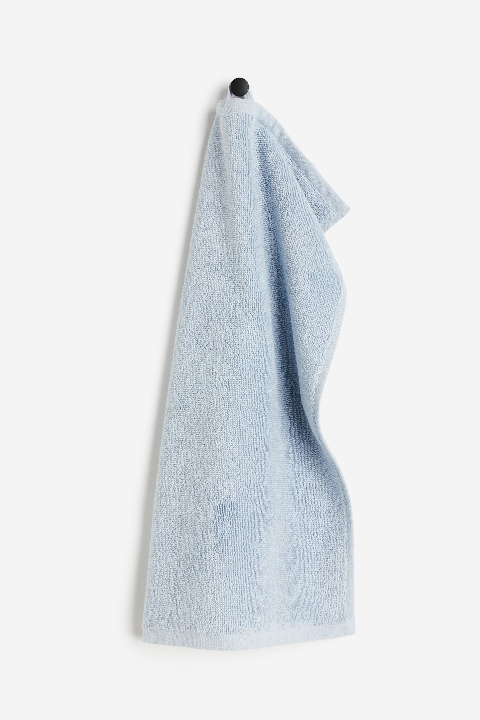 Махровий гостьовий рушник, 2 шт., Світло синій, 30x50