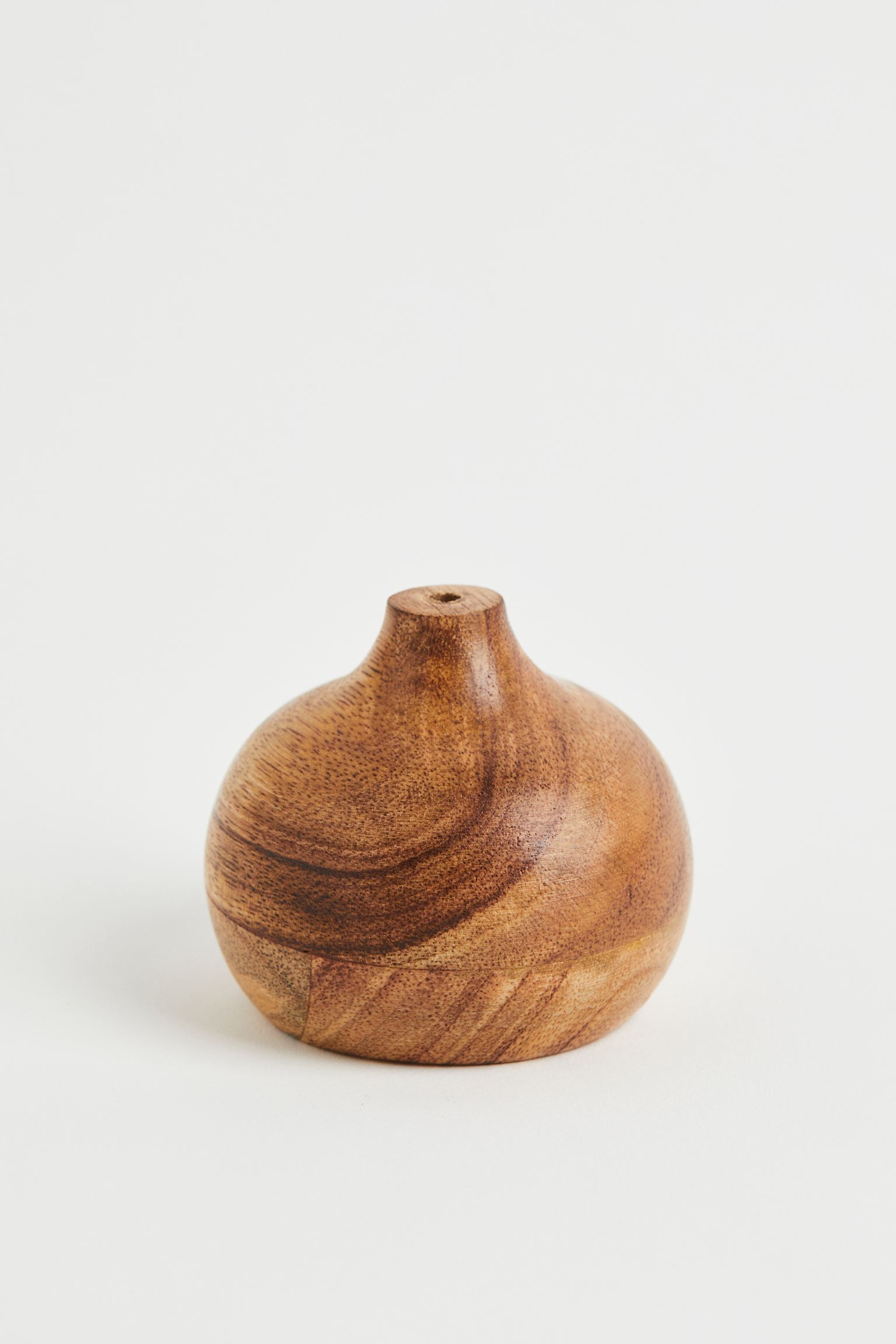 Мініатюрна дерев'яна ваза, Коричневий