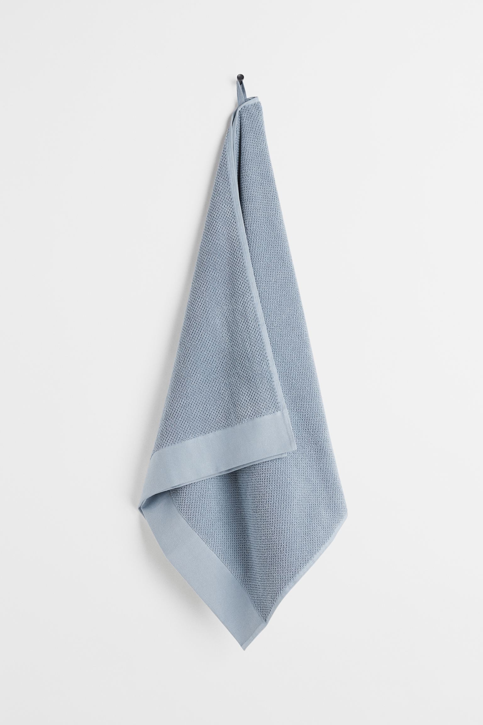 Махровий банний рушник, Світло синій, 70x140