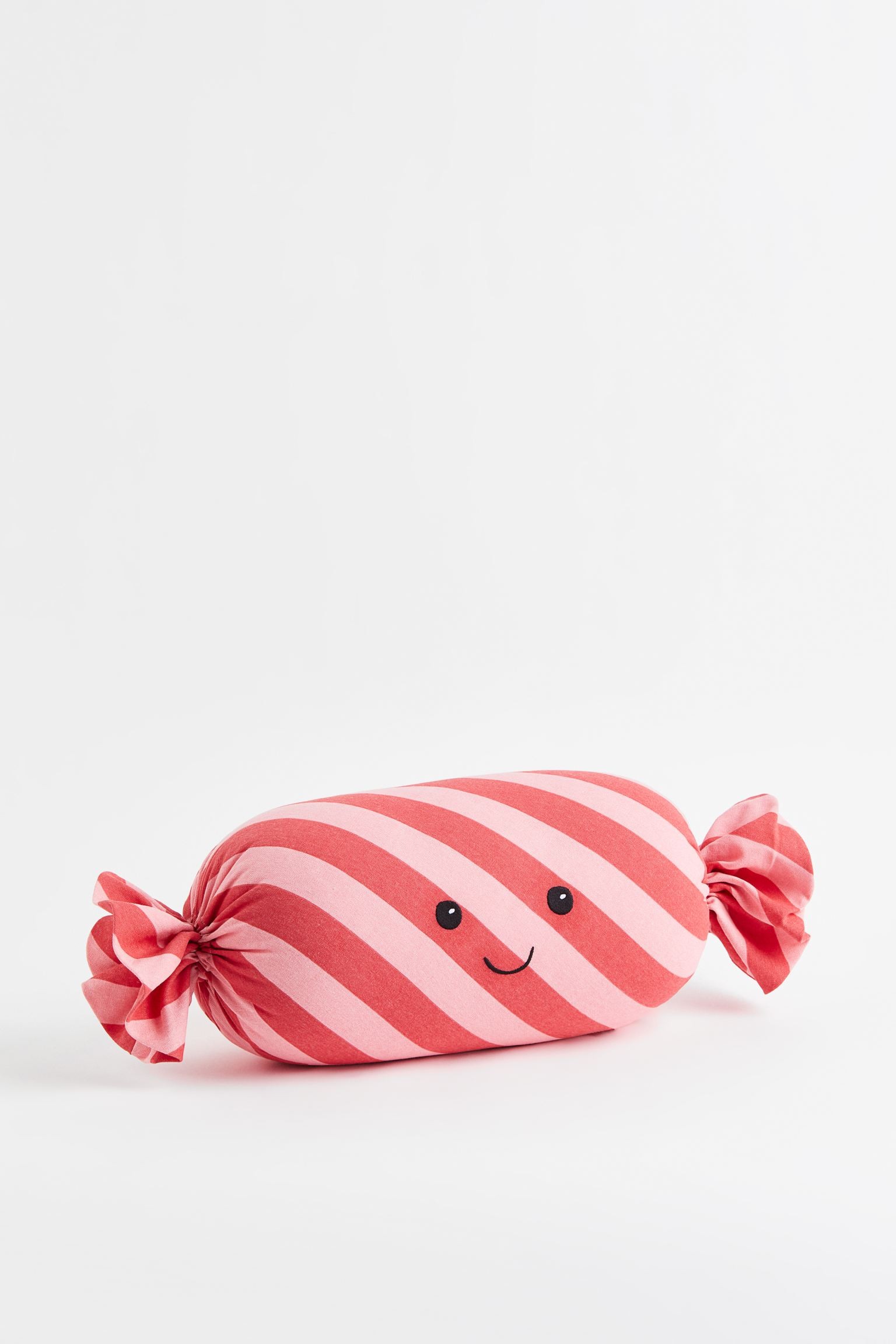 Подушка у формі цукерки, Червоний/Смугастий