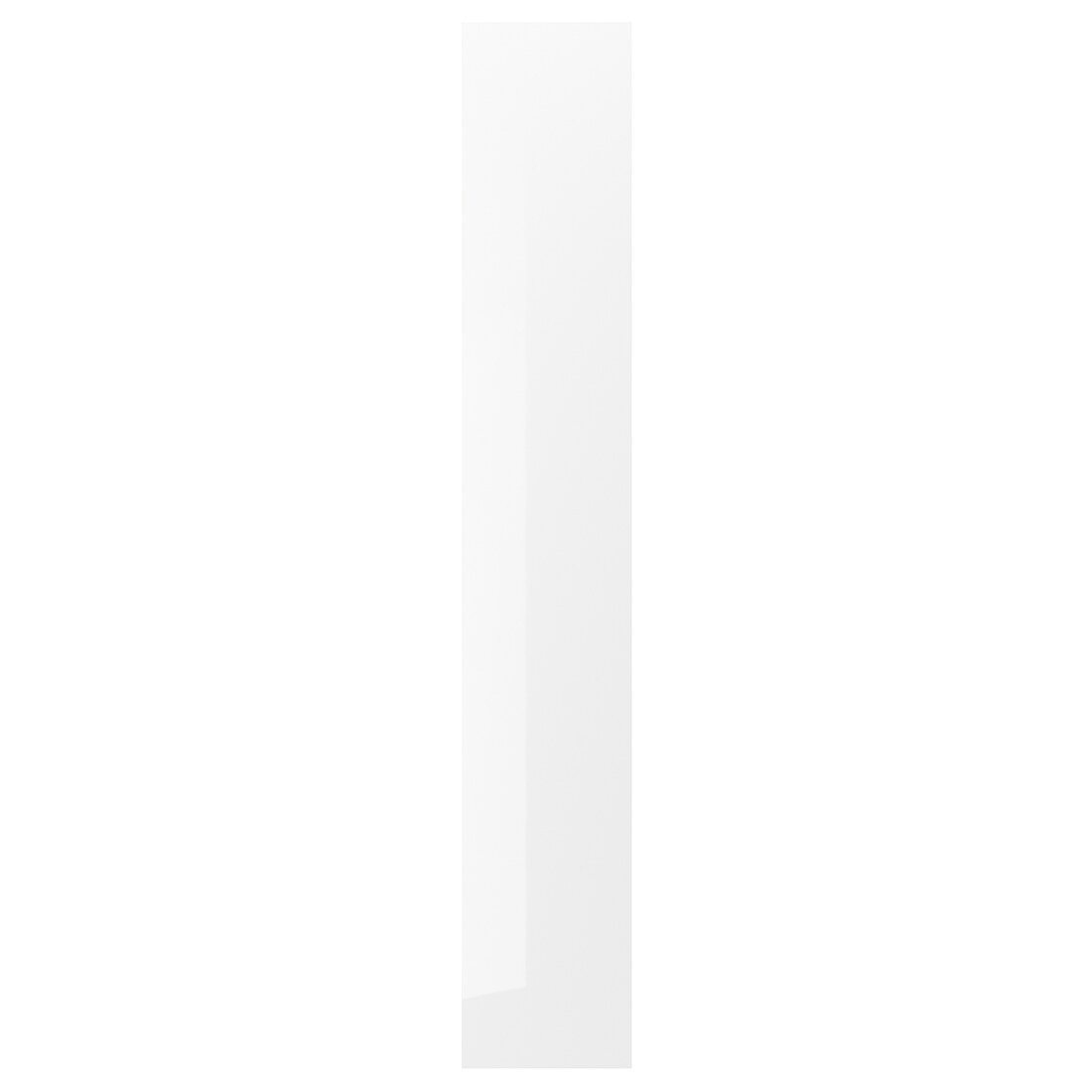 FÖRBÄTTRA Облицювальна панель, глянцевий білий, 39x240 см