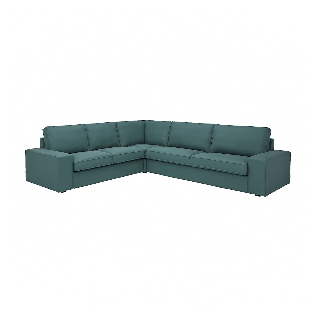 KIVIK КІВІК 5-місний кутовий диван, Kelinge сіро-бірюзовий