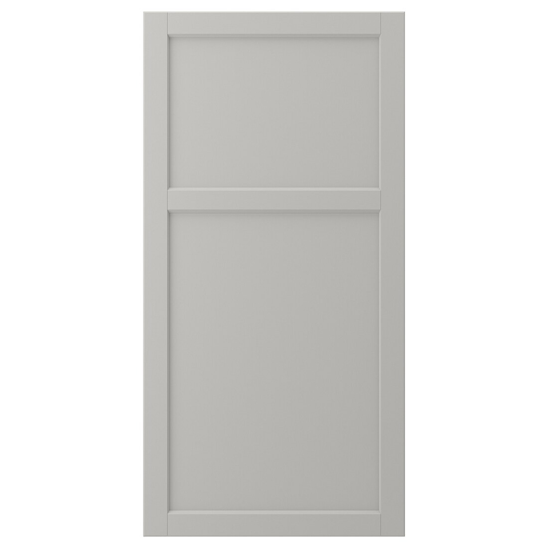 LERHYTTAN ЛЕРХЮТТАН Двері, світло-сірий, 60x120 см