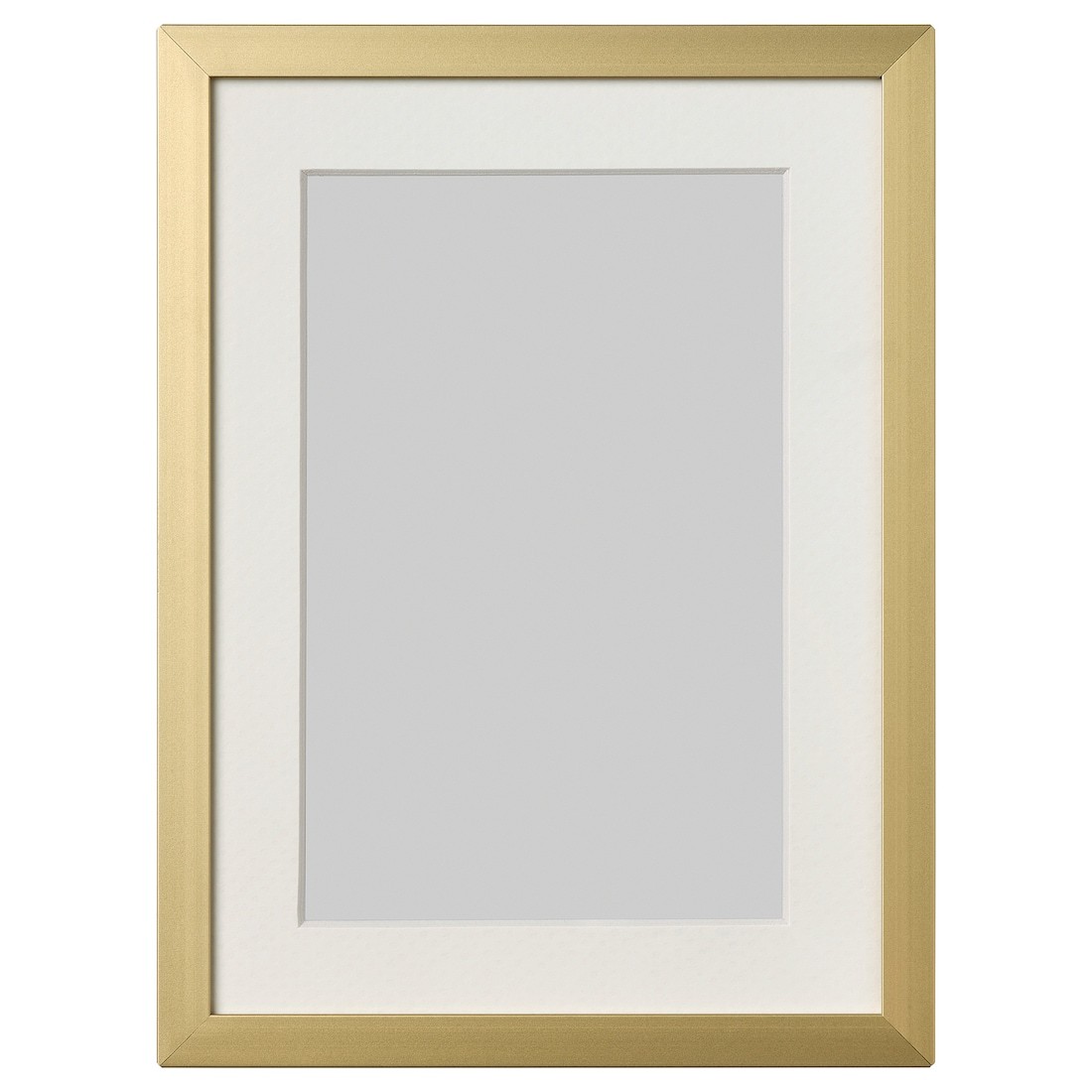 LOMVIKEN ЛОМВІКЕН Рамка, золотий колір, 13x18 см