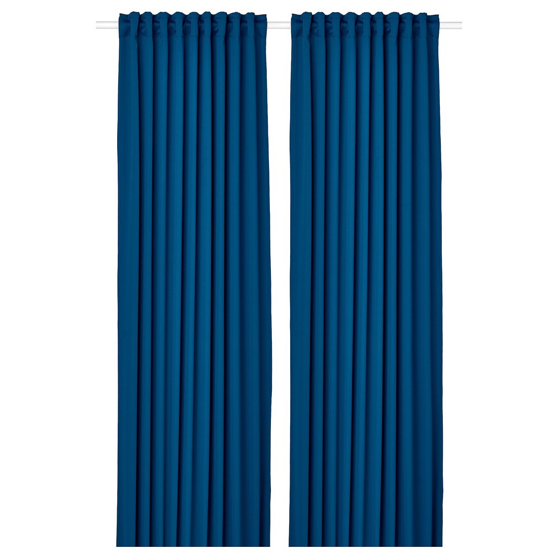 MAJGULL Світлонепроникні штори, пара, темно-синій, 145x300 см
