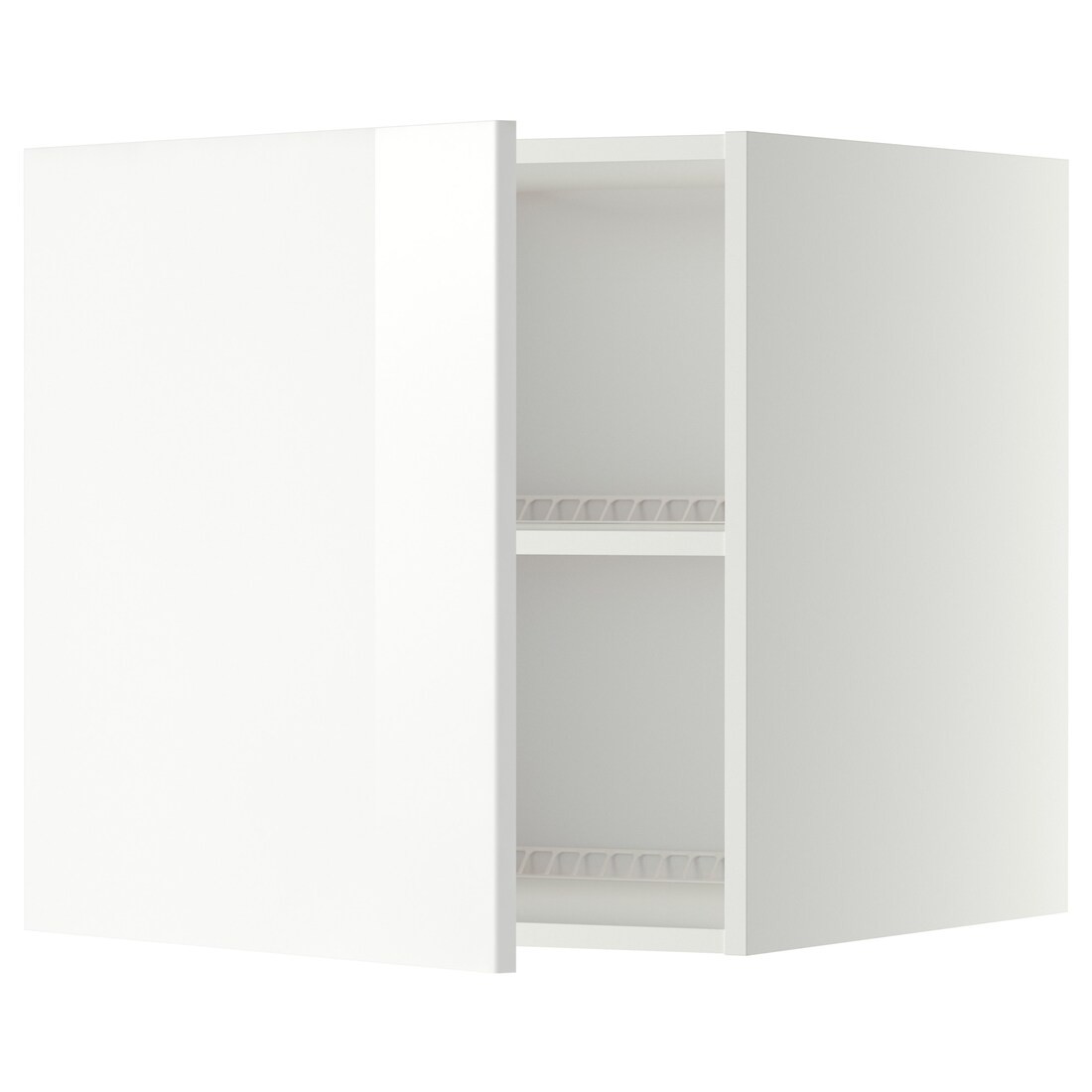 METOD МЕТОД Верхня шафа для холодильника / морозильника, білий / Ringhult білий, 60x60 см