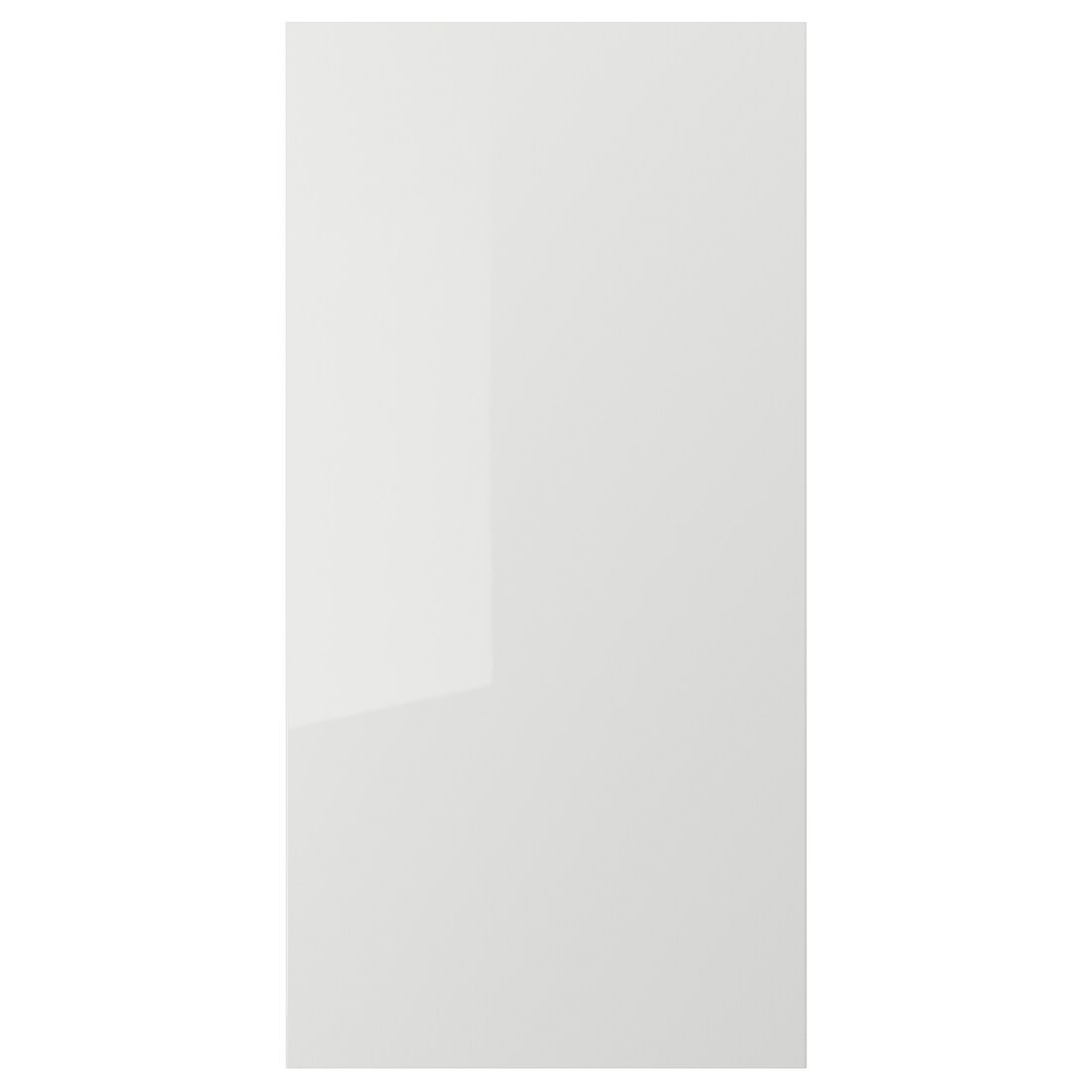 RINGHULT РІНГХУЛЬТ Двері, глянцевий світло-сірий, 60x120 см