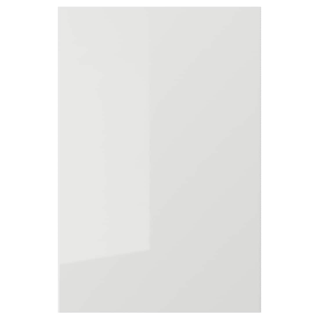 RINGHULT РІНГХУЛЬТ Двері, глянцевий світло-сірий, 40x60 см