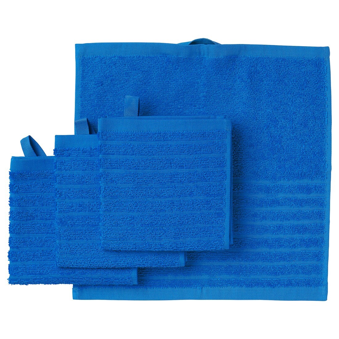 VÅGSJÖN Рушник, яскраво-синій, 30x30 см