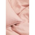 H&M Home Односпальна льняна постільна білизна, Рожевий, 150x200 + 50x60 0188590067 | 0188590067